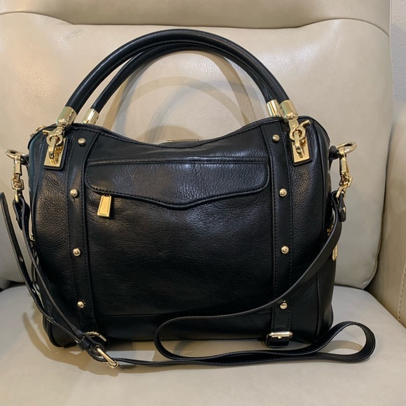 Rebecca Minkoff Handbags - Rebecca Minkoff Black Cupid Satchel